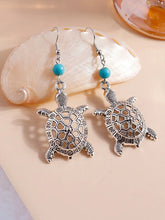 Aus geschnittene Schildkröten ohrringe für Damen